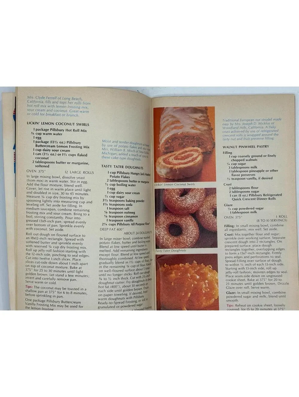 Vintage Pillsbury Bake-Off Cookbook: 100 Award-Winning Recipes, 1969